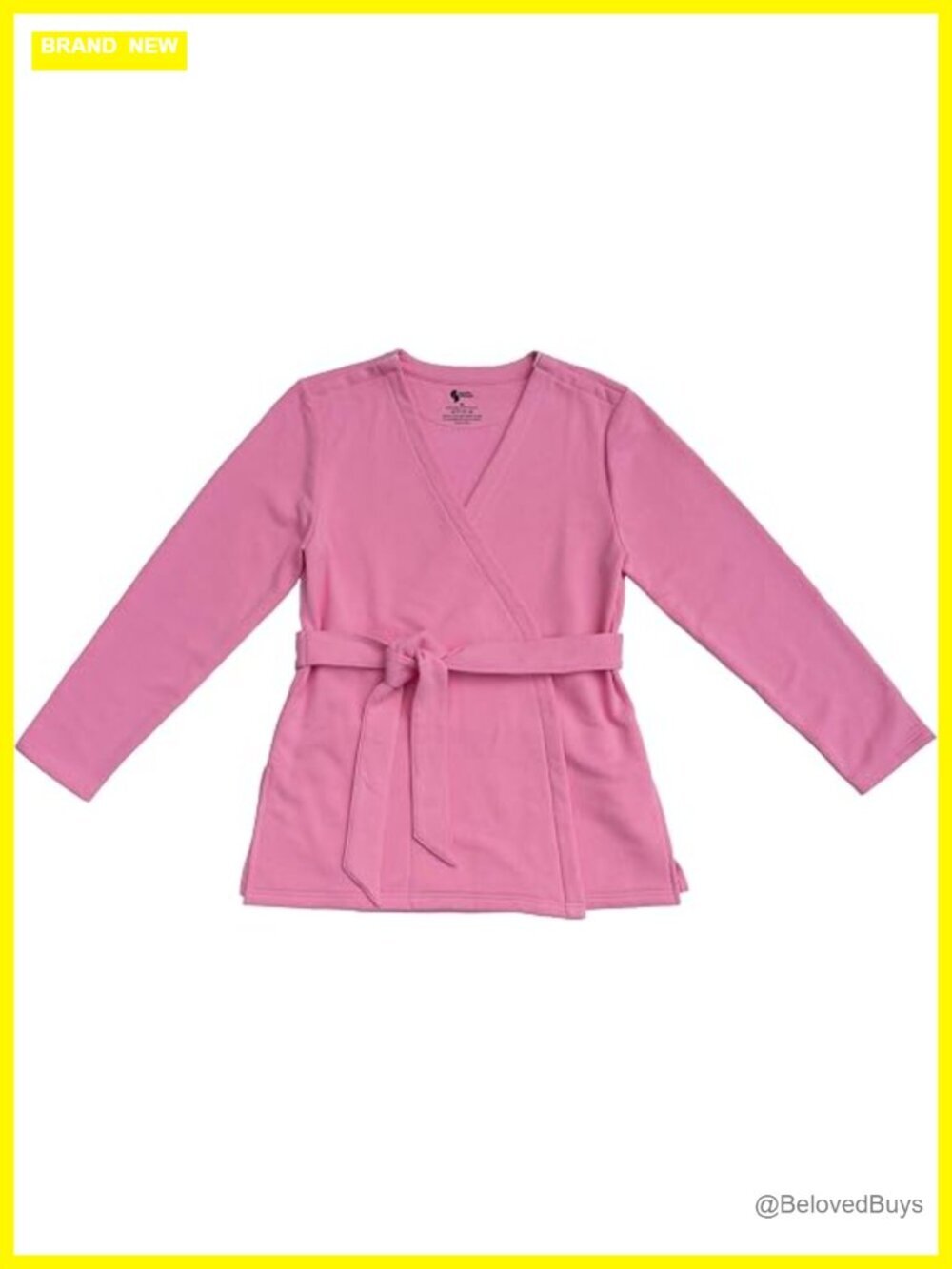 Fleece Wrap Top with Hidden Snaps for Post-Surgery & Chemo Access